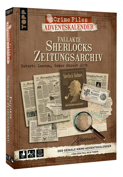 Crime Files – Fallakte: Sherlocks Zeitungsarchiv Crime Files – Fallakte: Sherlocks Zeitungsarchiv